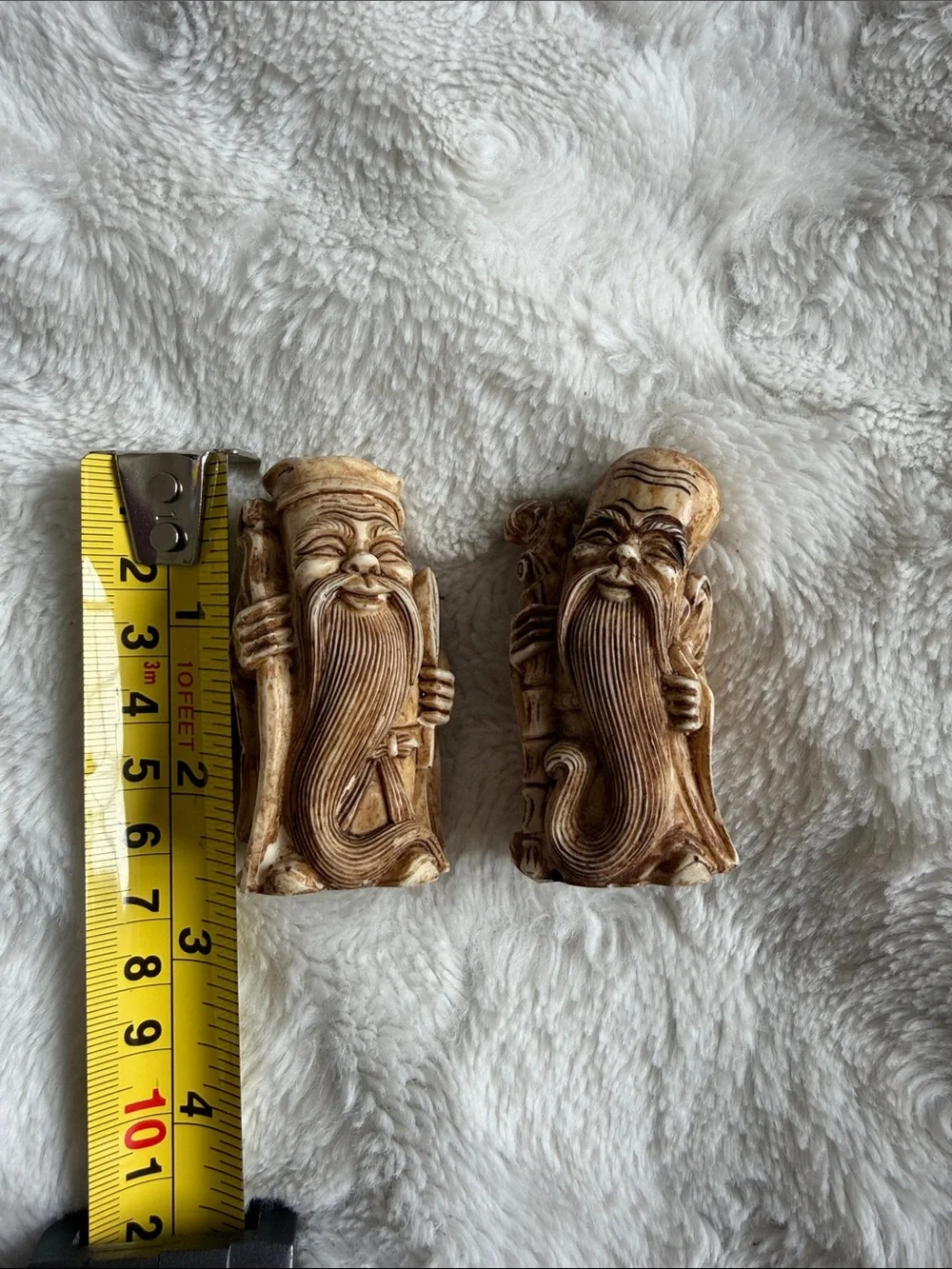 figurines of Chinese wise men or immortals